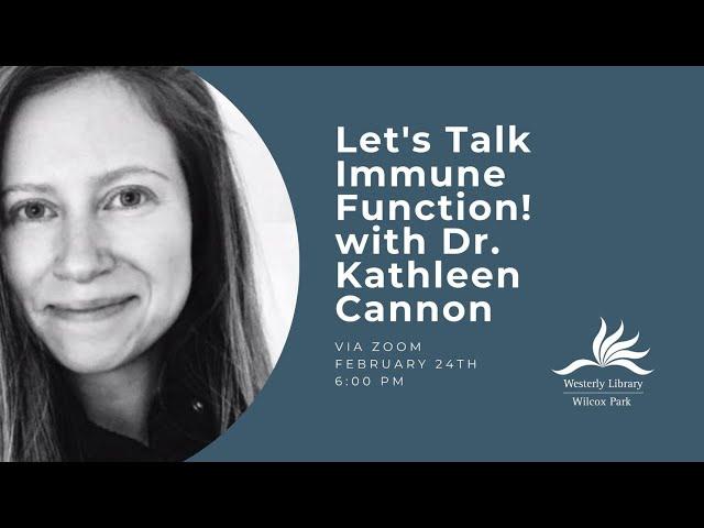 Wellness Talk- Let's Talk Immune Function!