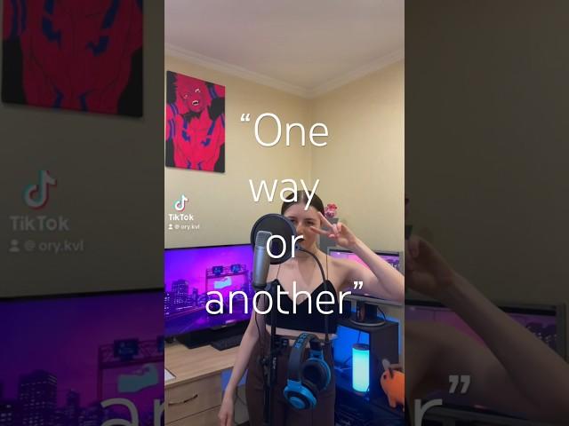 One way or another @BlondieMusicOfficial  #cover #singing #voice #vocal #covergirl #listen