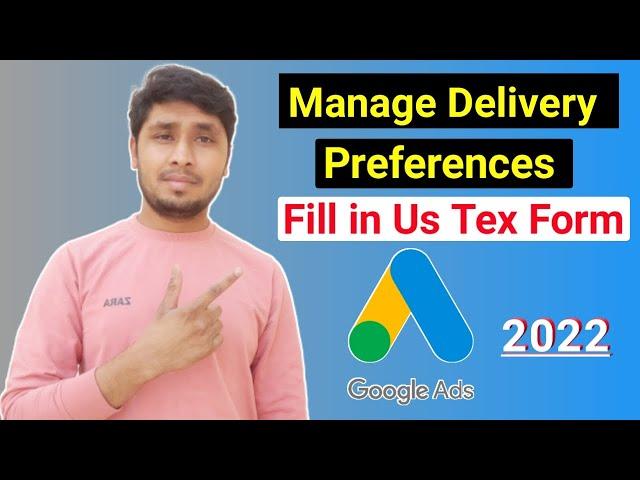 Manage delivery preferences | Google adsense account main options not show, paperless tax documents