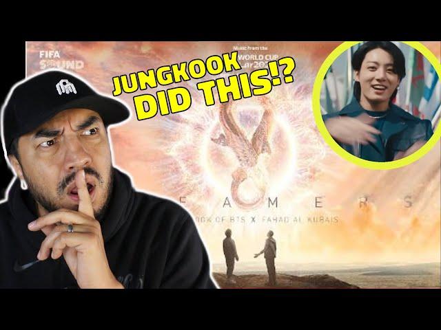 Dad reacts to 정국 Jung Kook (of BTS) featuring Fahad Al Kubaisi - Dreamers | FIFA World Cup