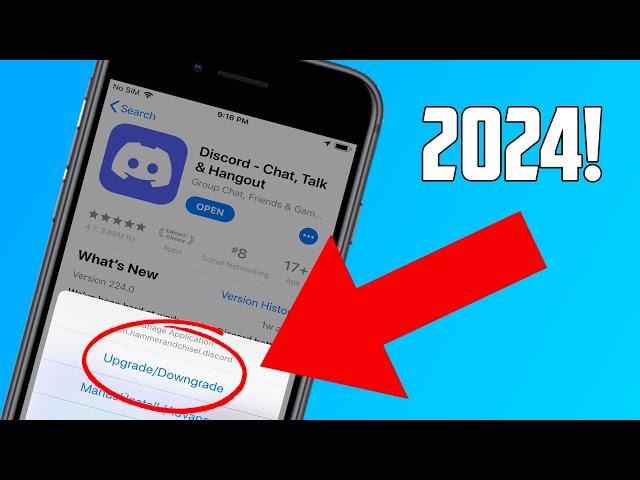 Get Old Versions of ANY App! 2024! iOS 11-15!