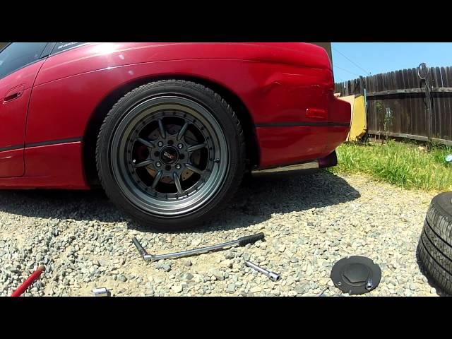 XXR 002 240sx Wheels Install