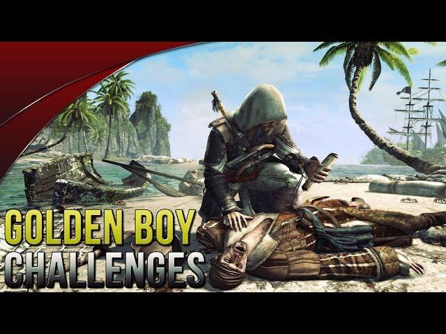 Assassin's Creed 4 - Golden Boy Abstergo Challenges Walkthrough