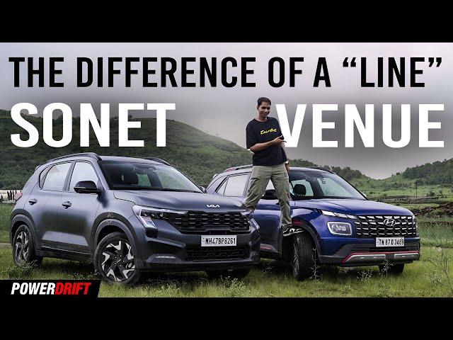 Kia Sonet X-Line vs Hyundai Venue N-Line: Which is Worth Your Money? | PowerDrift