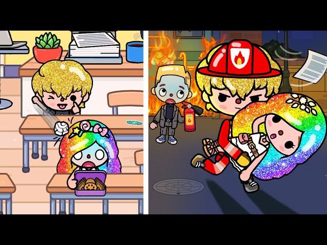 My Enemy At School Became My Husband | Toca Life Story | Toca Boca