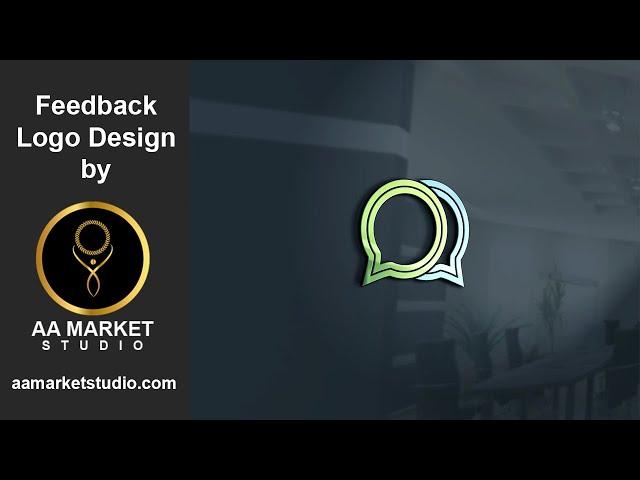 Feedback Logo Design By AA Market Studio