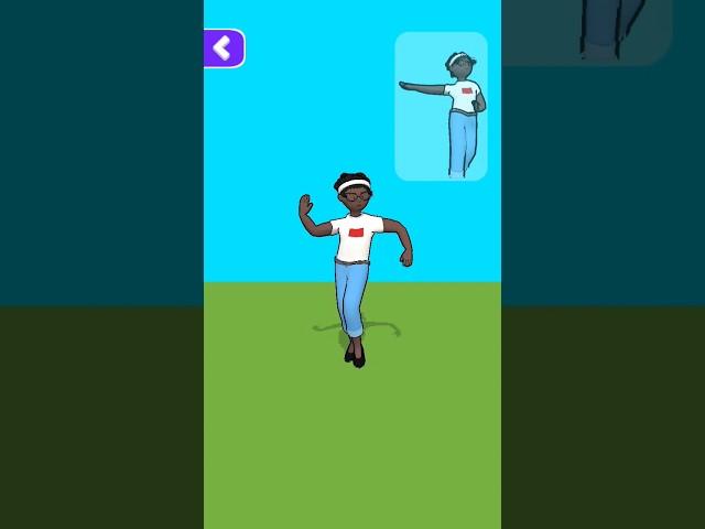 Dance in Slow mo RUN WHAT'S NEXT ???  #shorts #dance #gaming #videogames