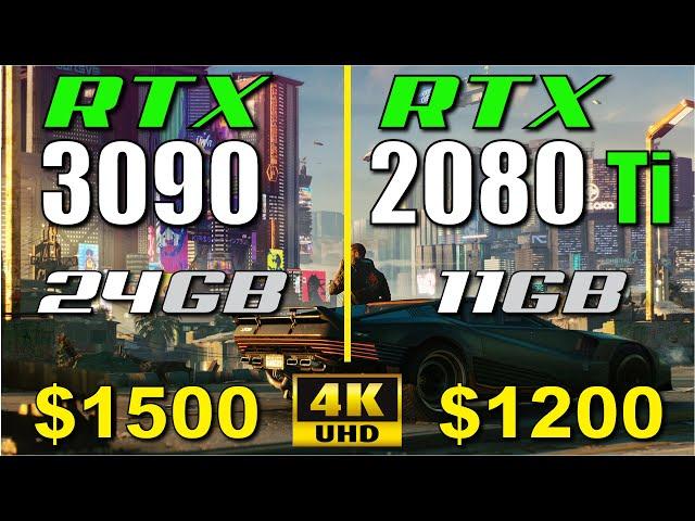 RTX 3090 vs. RTX 2080 Ti | 4K Gaming Benchmark