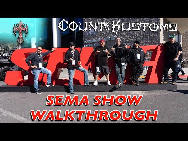 SEMA Walkthrough with Danny "The Count" Koker & Count’s Kustoms Crew