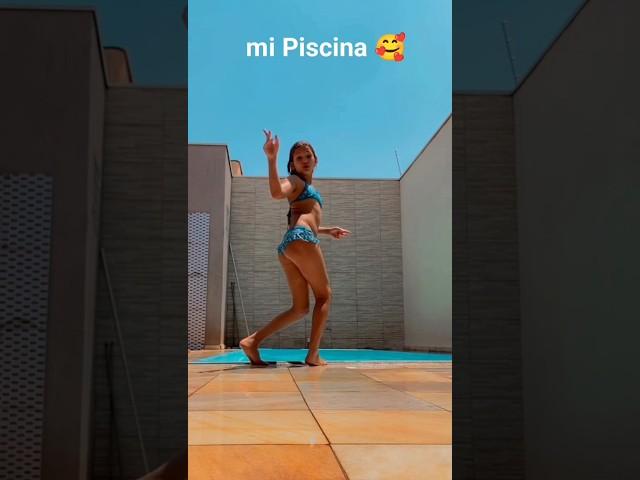 Traje de baño Para niña Piscina RuTina 🫧️#shorts#fyp#girl#pool#funny