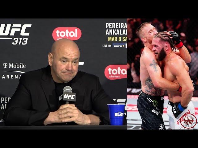 Dana White Reacts to Justin Gaethje win over Rafael Fiziev at UFC 313