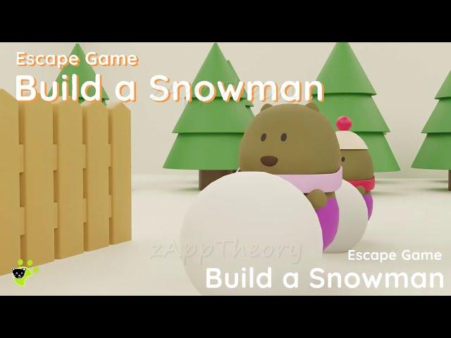 Build A Snowman (nicolet.jp) Escape Game Full Walkthrough 脱出ゲーム 攻略