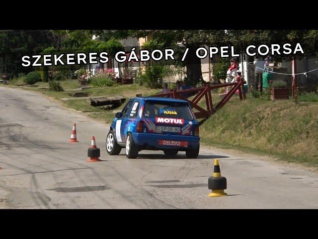 Szekeres Gábor / Opel Corsa / Kisharsány - Nagytótfalu Minirally 2021. - TheLepoldMedia