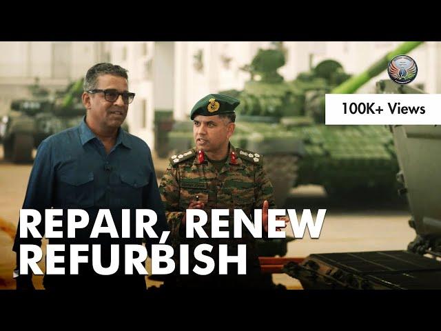 Rejuvenating The Beasts Of War || Inside 505 Army Base Workshop || #army #indianarmy #defence