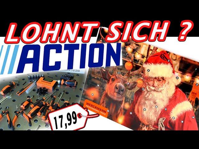 Geheimtipp o. MÜLL? 17,99€ Werkzeug-Adventskalender von ACTION