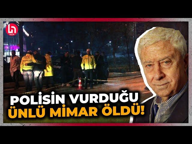 İstanbul'da şok cinayet! Polis tarafından vurulan ünlü mimar Turgut Toydemir hayatını kaybetti!