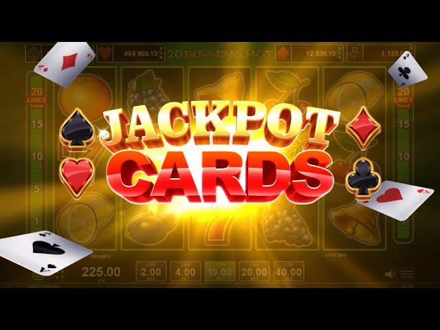 New Design of Amusnet's signature Jackpot Cards Bonus Game