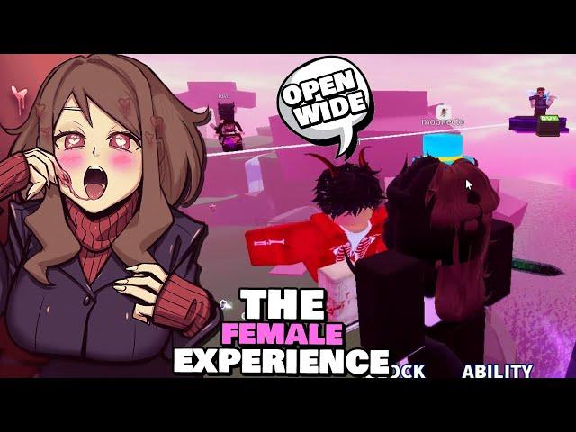 Blade Ball Female Experience is wild (funny moments) #5