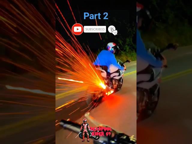 BMW S1000rr back fire/part 2 #bmws1000rr #s1000rr #bmw #shorts #trending