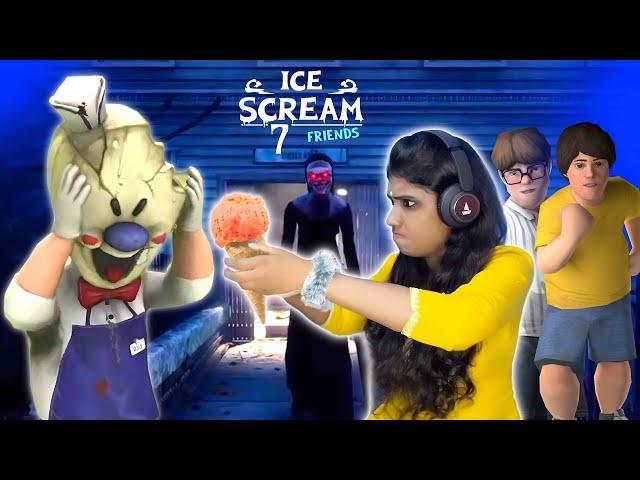 ICE SCREAM 7 -  LIS Saved From Horror Ice Cream Man | Jeni Gaming