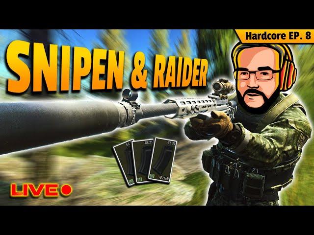 Snipen, Raider und 60er MAGs! - Hardcore Challenge in Tarkov! [S4 EP 8]