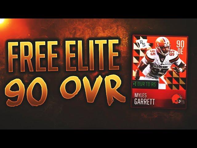 HOW TO GET A FREE 90 OVR ELITE IN MADDEN MOBILE 18! New Rising Stars Free Elite Player Tutorial