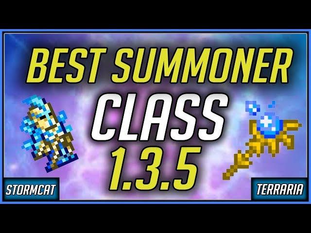 TERRARIA 1.3 ULTIMATE SUMMONER LOADOUT GUIDE - TERRARIA 1.3 CONSOLE BEST SUMMONER CLASS SETUP