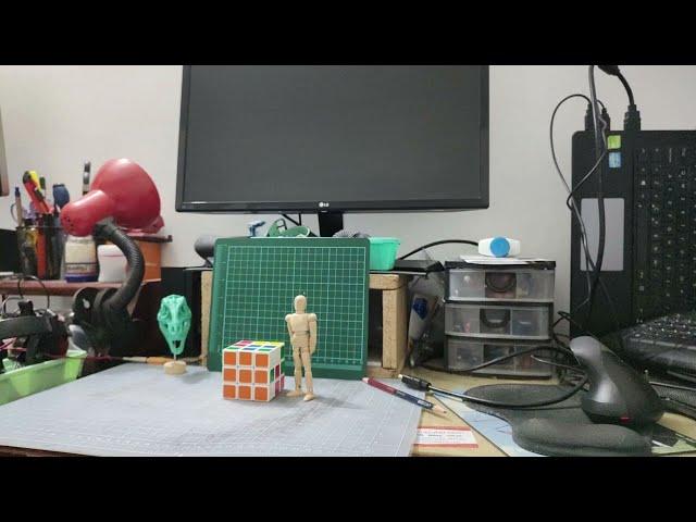 Woodman's Cube Stop Motion