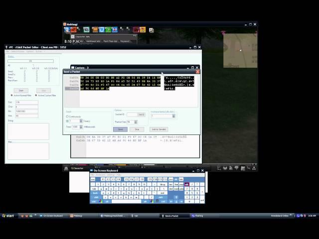 Using rEdoX Packet Editor With Mabinogi r83