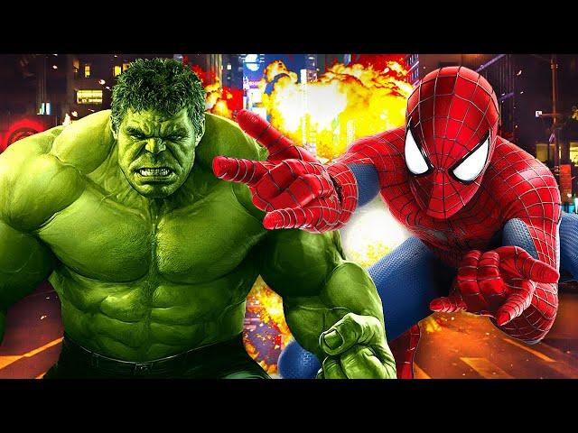 ХАЛК VS ЧЕЛОВЕК ПАУК ► HULK против SPIDERMAN [СУПЕР РЭП БИТВА]