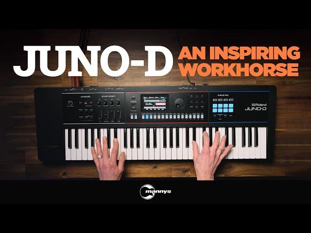 There's a LOT to like about the Roland Juno-D! 