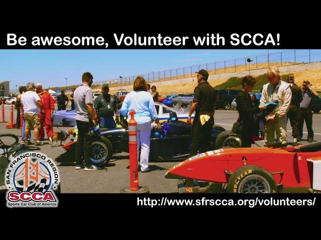 Volunteer with the SCCA and be Awesome too!