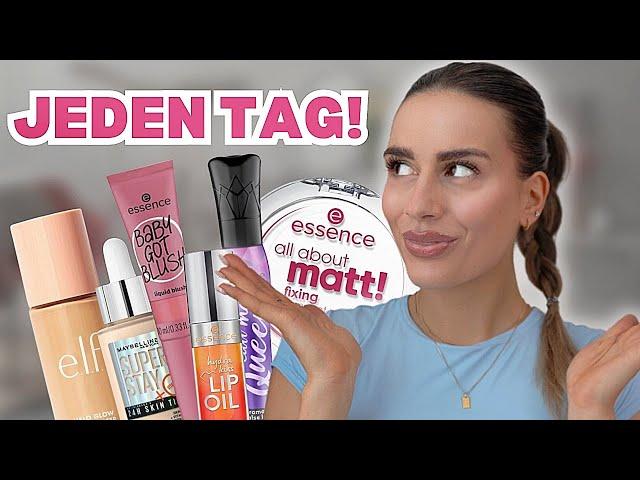 Drogerie Favoriten 2024: So schminke ich mich JEDEN Tag! (Anfänger Makeup Tutorial)