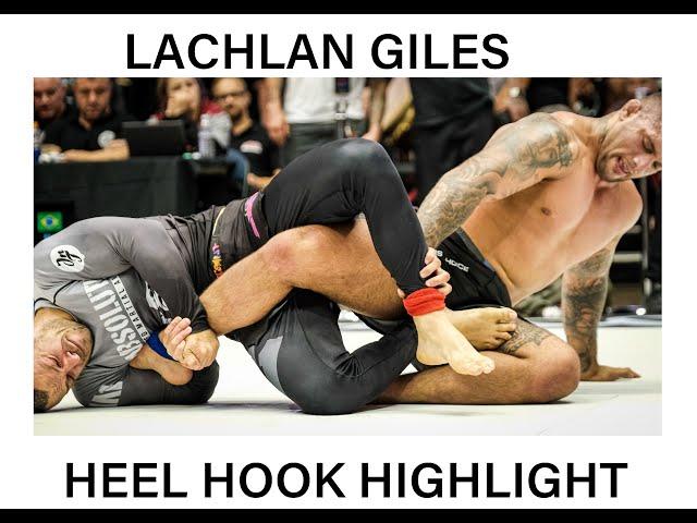 Lachlan Giles heel hook highlight - Distal control