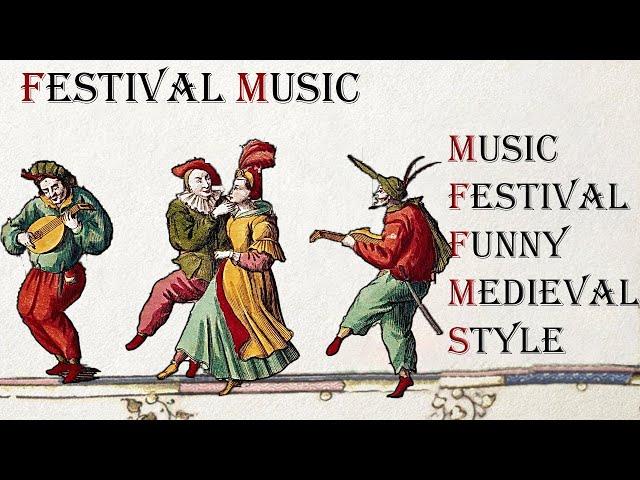 Festival Music   Music festival funny medieval style