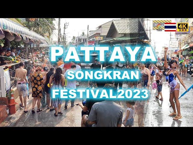 Songkran   Water festival in Pattaya  soi7 soi8  Thailand's wildest holiday partiesn