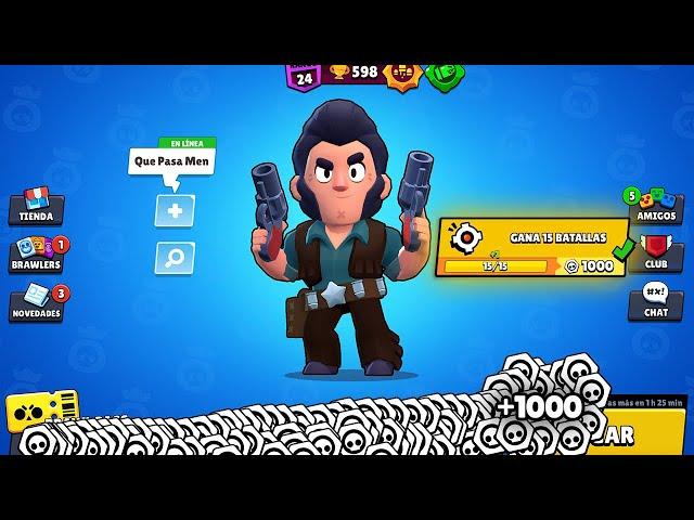 Complete 1000 TOKENS Mission with Colt - Brawl Stars Complete Mission!