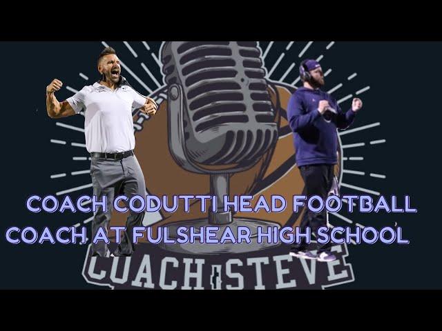 Coach Codutti Head football coach at Fulshear High school