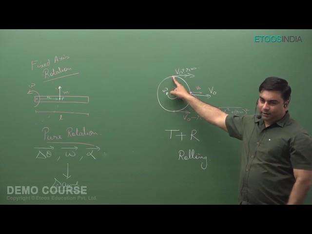 Rotation Motion | NEET 2020 | Rapid Revision Course | Manish Sharma (MS Sir) | Etoosindia