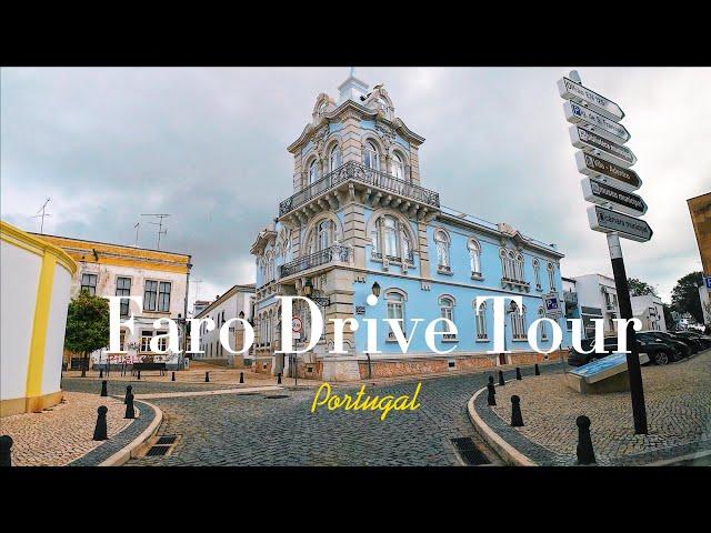 Faro  Scenic Drive Tour 2024: Exploring the Beauty of Faro, Portugal