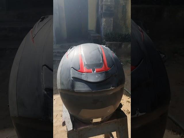 #scorpion #helmet #restoration project#painting  full video available in this channel..description