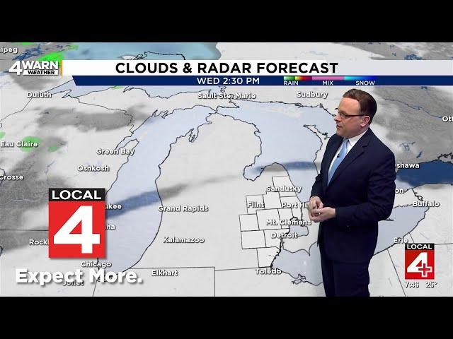 Metro Detroit weather forecast March 8, 2025 -- 7:45 a.m. Update