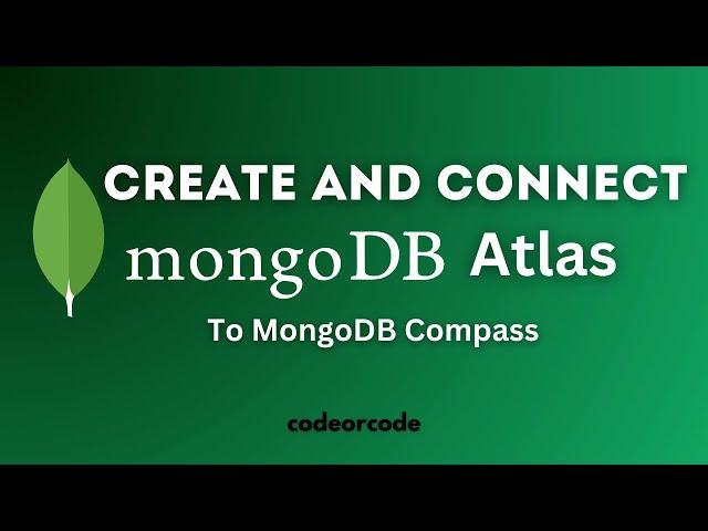 How to create MongoDB Atlas Database -  Free cloud Database