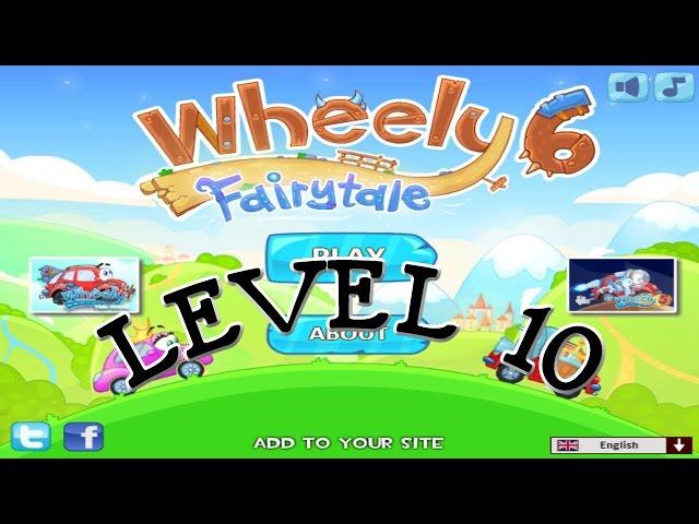 Wheely 6 Fairytale Level 10 Walkthrough 3 star