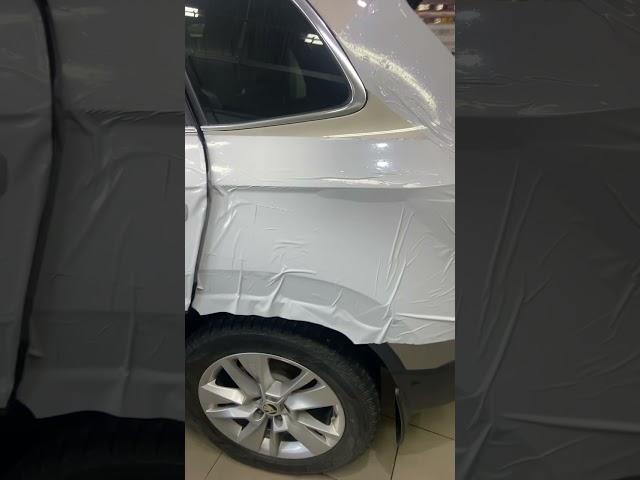 Процесс разбора салона Skoda Karoq
