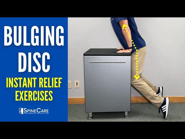 Best Exercises to Decompress a Bulging Disc (for INSTANT RELIEF)