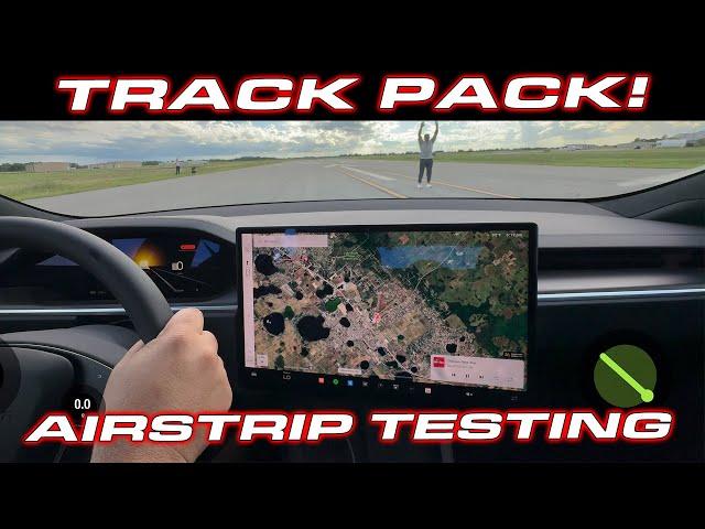 My new 200+ MPH Tesla Model S Plaid Track Pack Delivery and 1/2 Mile Testing!