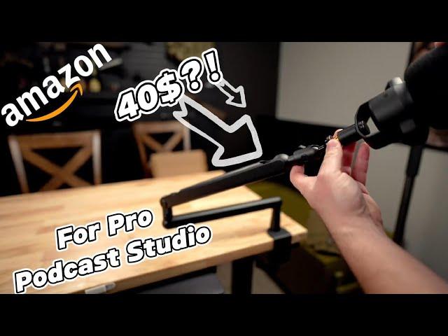 2025 Amazon Big Deals of the FIFINE Low Profile Microphone Boom Arm BM88 for Podcast Studio Setup.