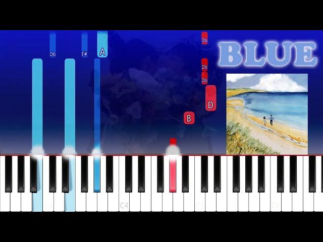 yung kai - blue (Piano Tutorial)