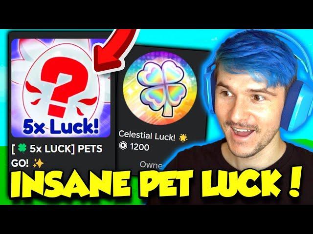 The NEW PETS GO UPDATE GIVES YOU INSANE LUCK!!